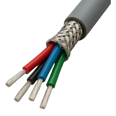 Cables blindados y conectores